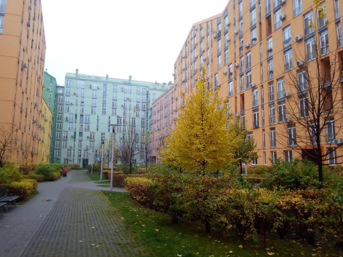 Comfortable Studio Apartments In A Secure Residential Complex Comfort Town Кт-02 Київ Екстер'єр фото