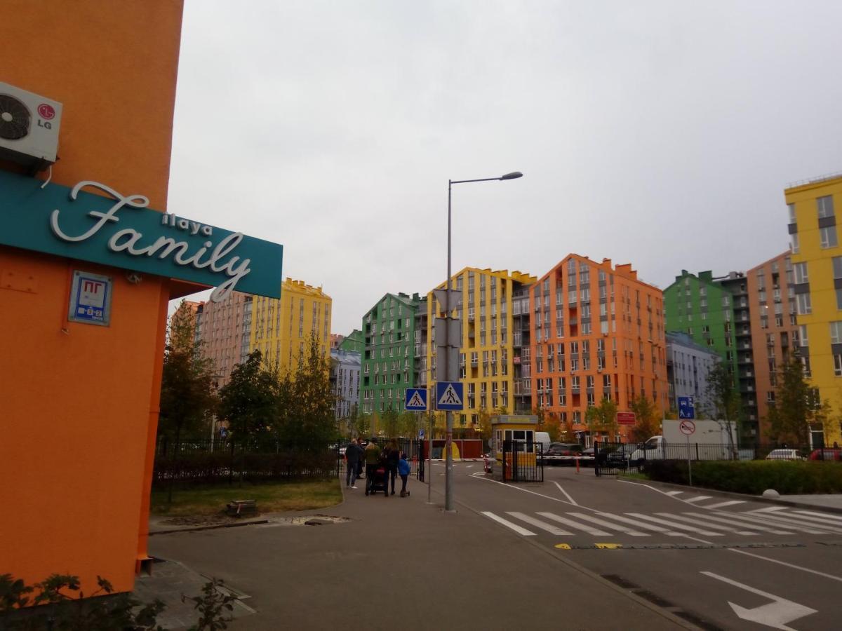 Comfortable Studio Apartments In A Secure Residential Complex Comfort Town Кт-02 Київ Екстер'єр фото